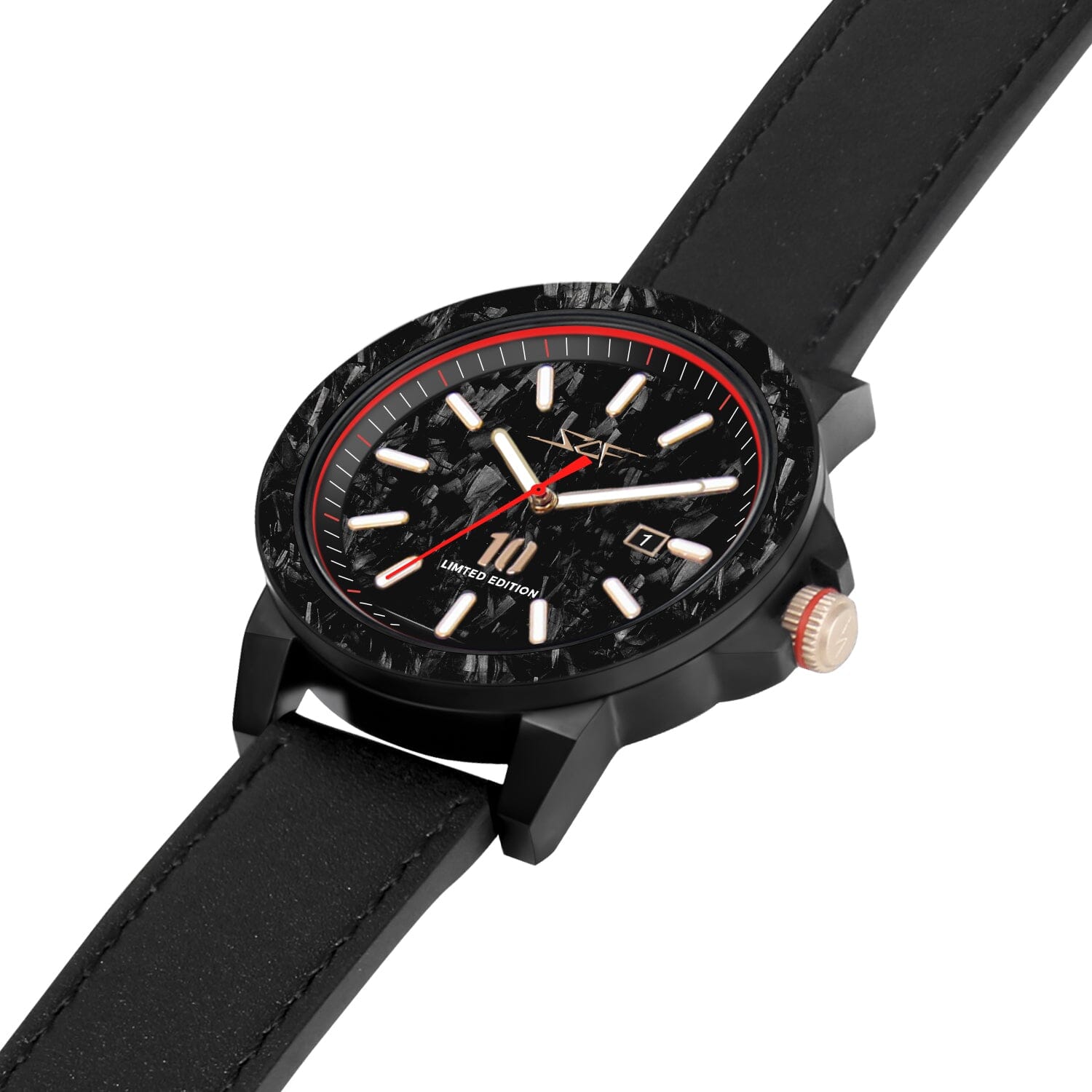 TROFEO 10th Anniversary APOLLO Series Forged Carbon Fiber Watch ...