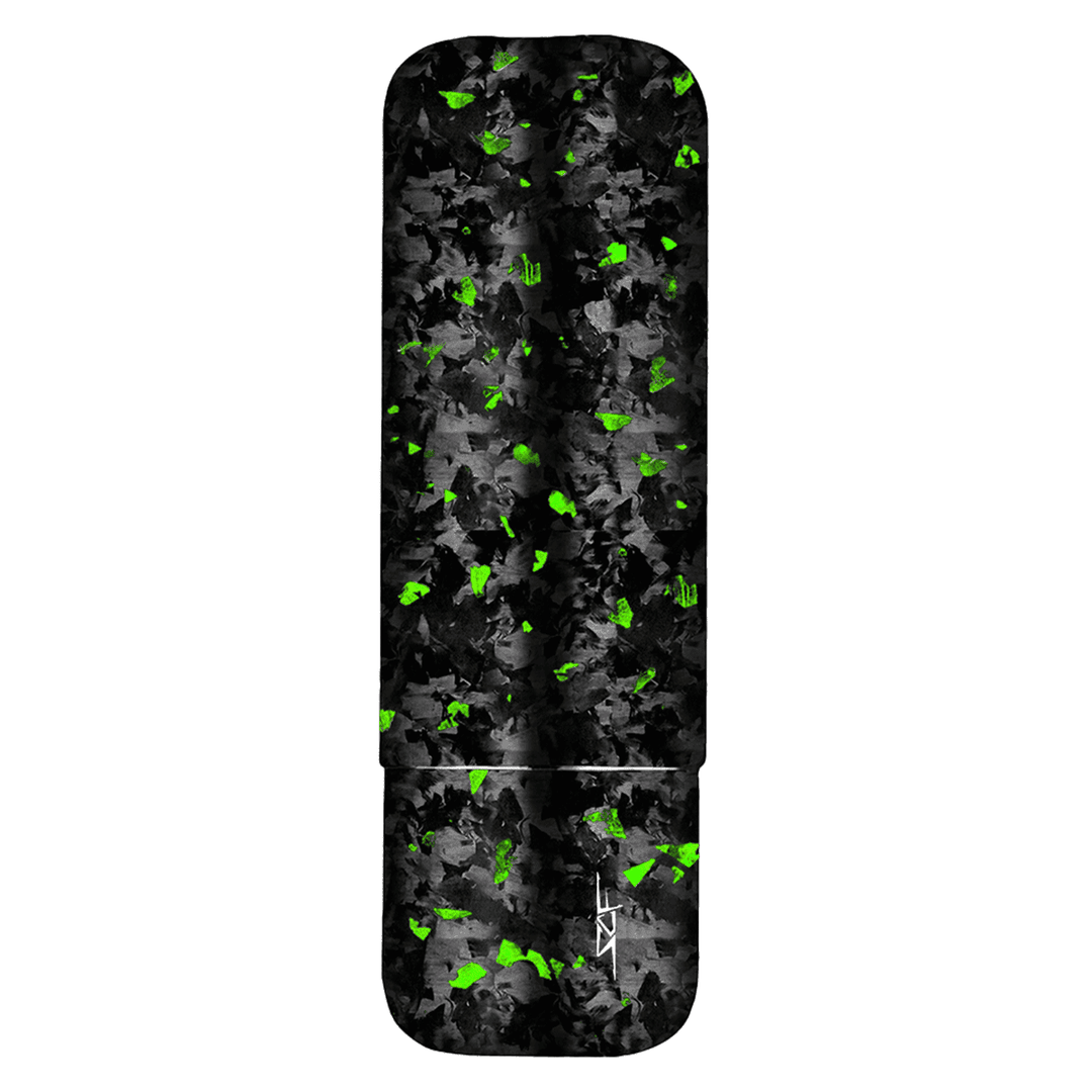 2 Tube Flake Forged Carbon Fiber Cigar Case