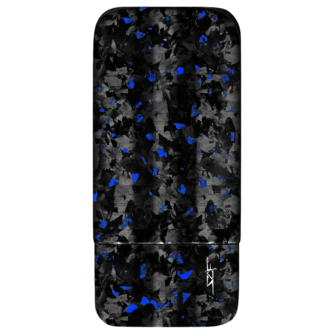3 Tube Flake Forged Carbon Fiber Cigar Case