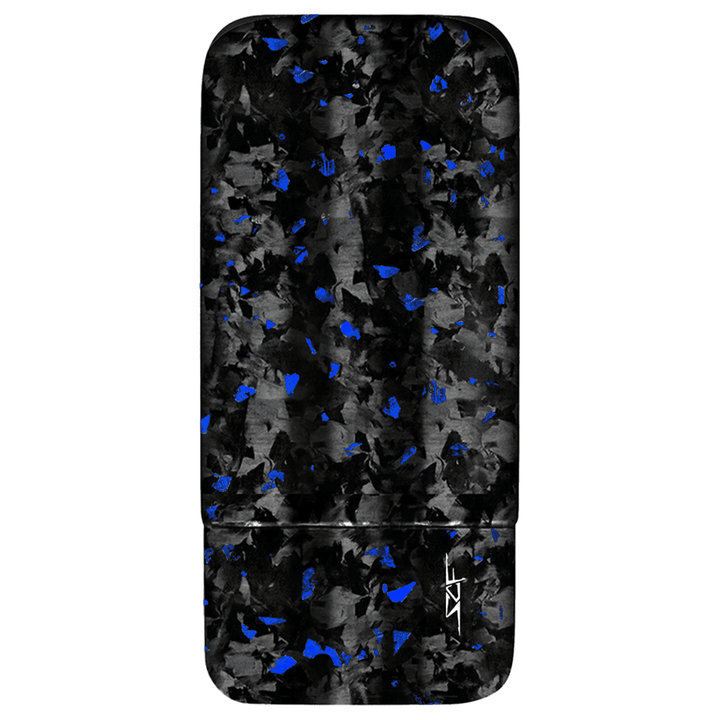 3 Tube Flake Forged Carbon Fiber Cigar Case
