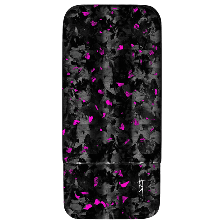 3 Tube Flake Forged Carbon Fiber Cigar Case