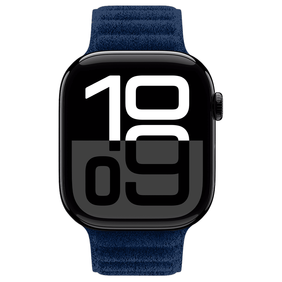 Apple Watch Blue Alcantara Magnetic Strap
