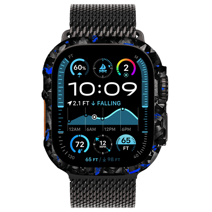 Apple Watch Flake Forged Carbon Fiber Case