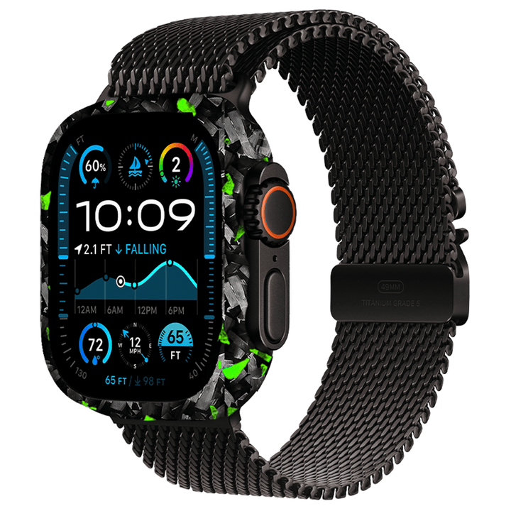 Apple Watch Flake Forged Carbon Fiber Case