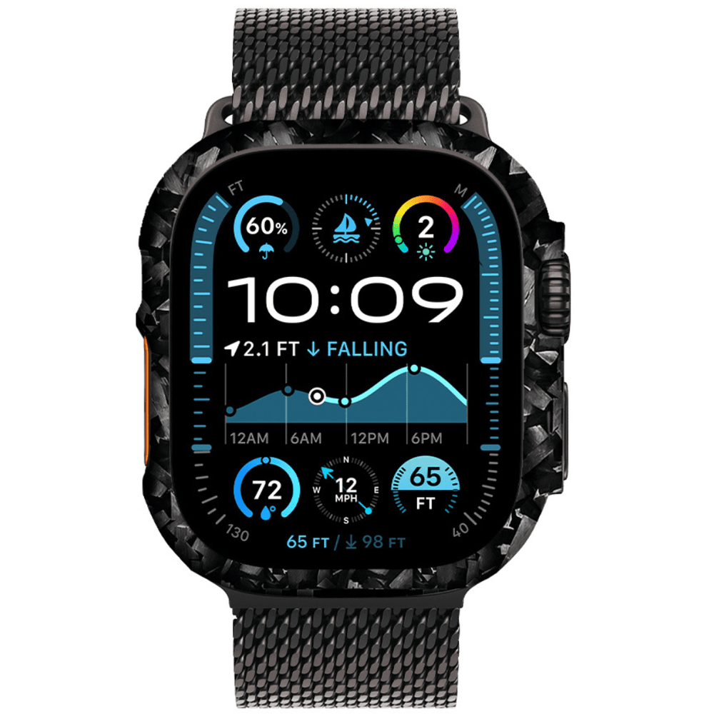 Apple Watch Real Forged Carbon Fiber Case
