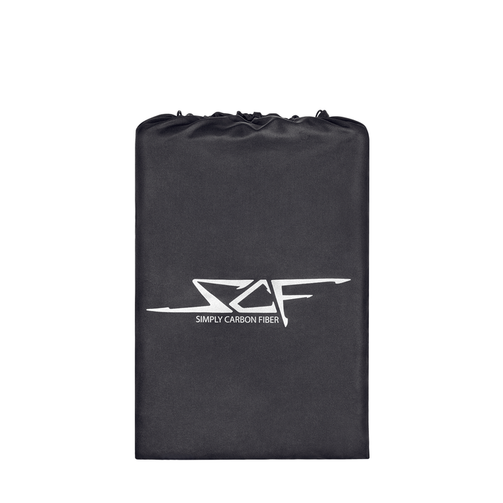 Red Flake Forged Carbon Fiber Carry-On Luggage | Classic Series