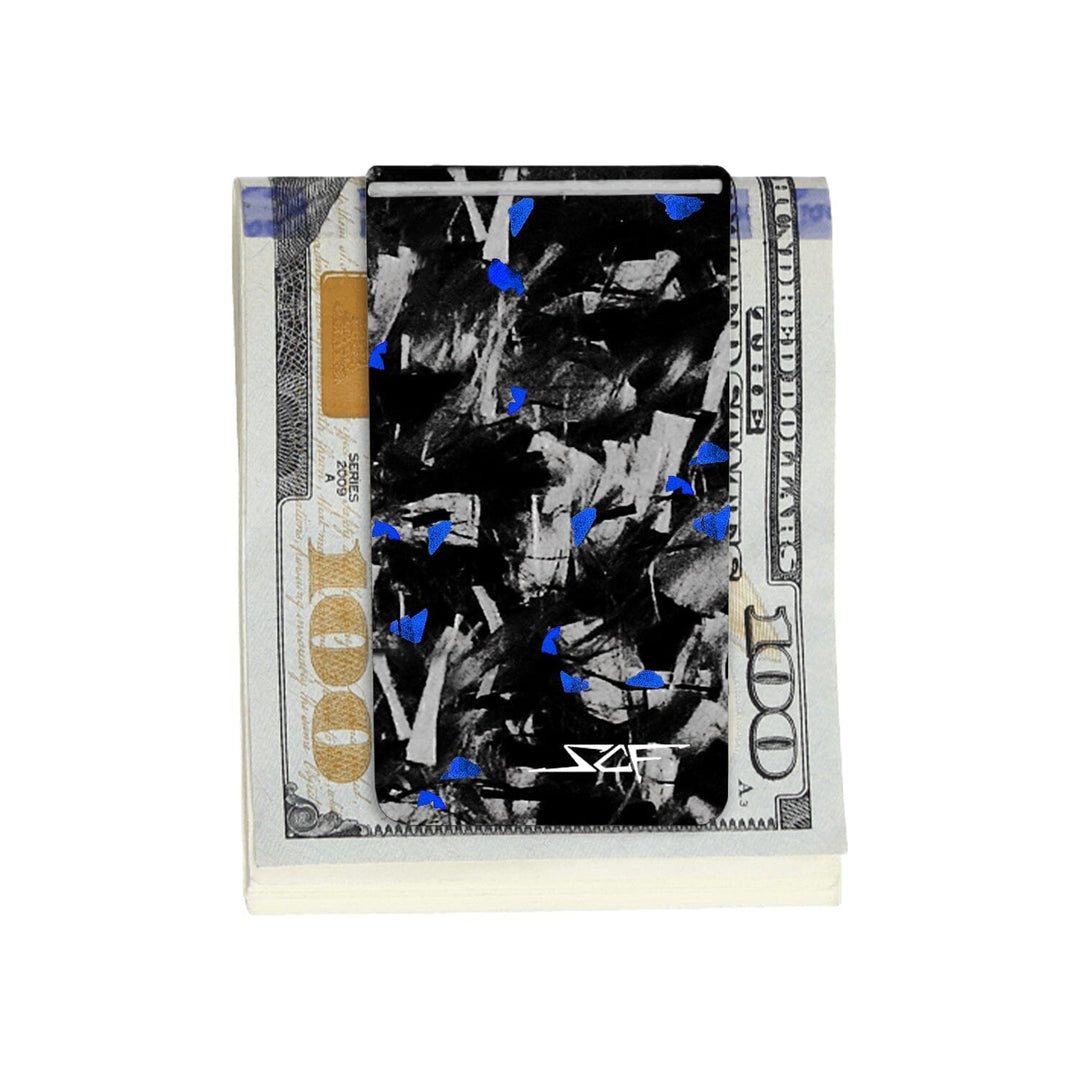 Flake Forged Carbon Fiber Money Clip