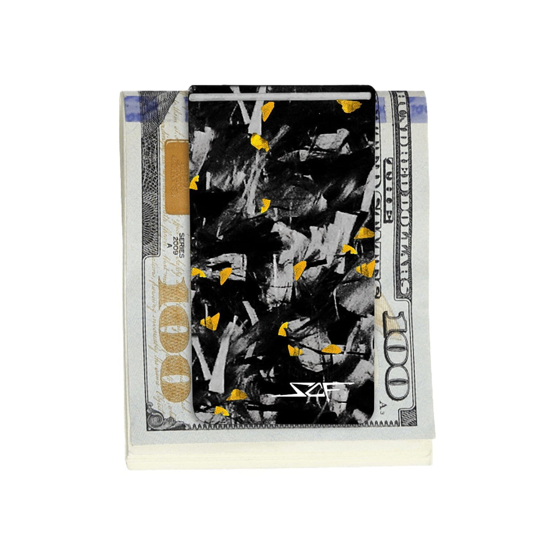 Flake Forged Carbon Fiber Money Clip