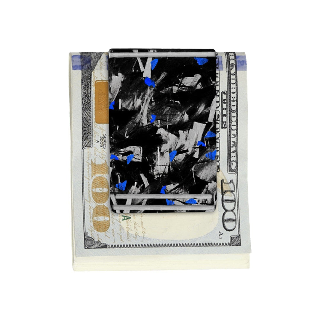 Flake Forged Carbon Fiber Money Clip