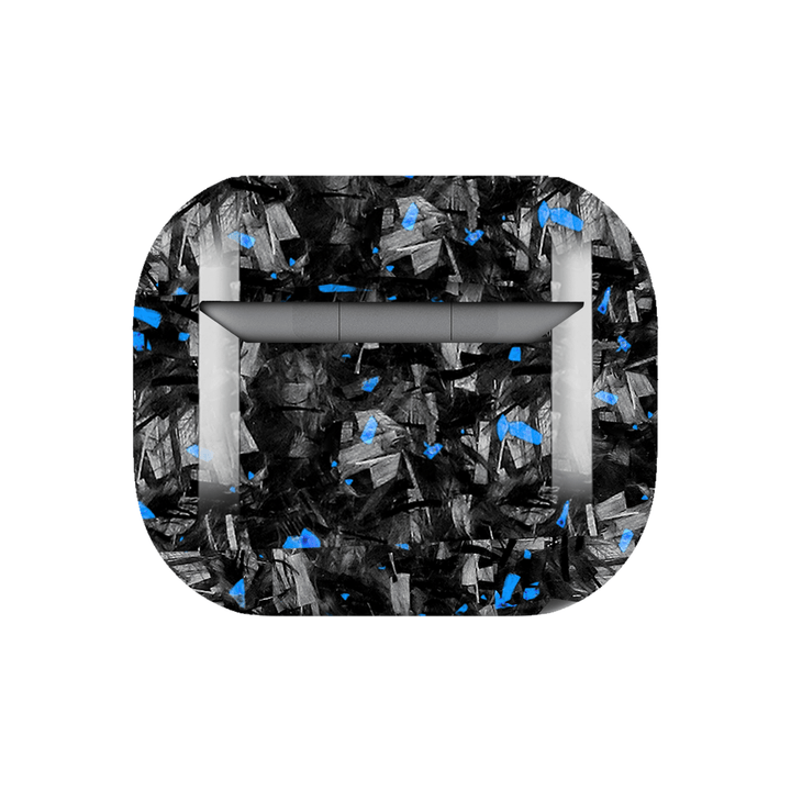 Galaxy Buds | Blue Flake Forged Carbon Fiber Case