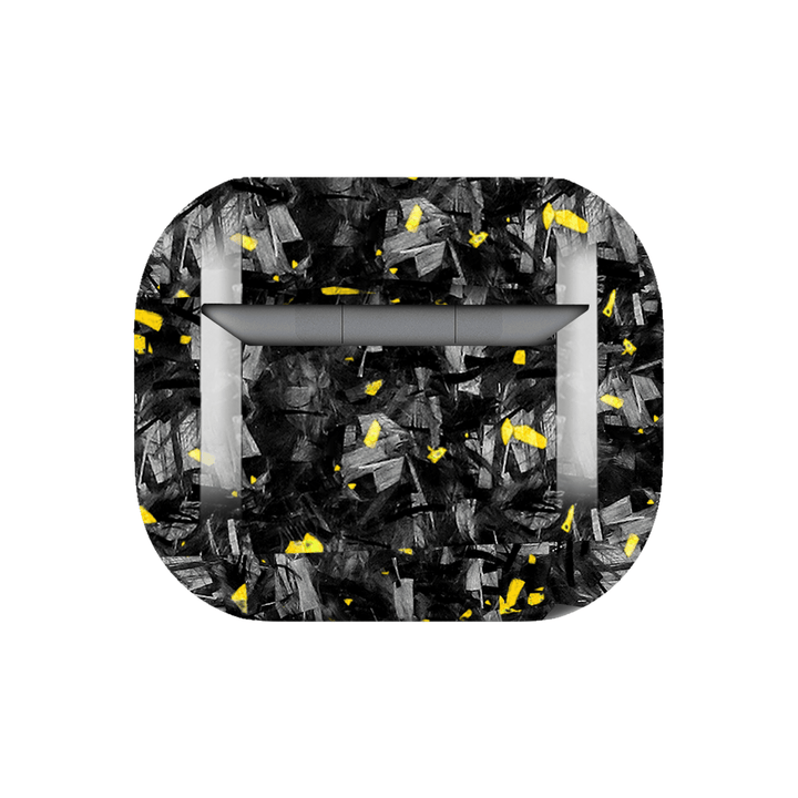 Galaxy Buds | Gold Flake Forged Carbon Fiber Case