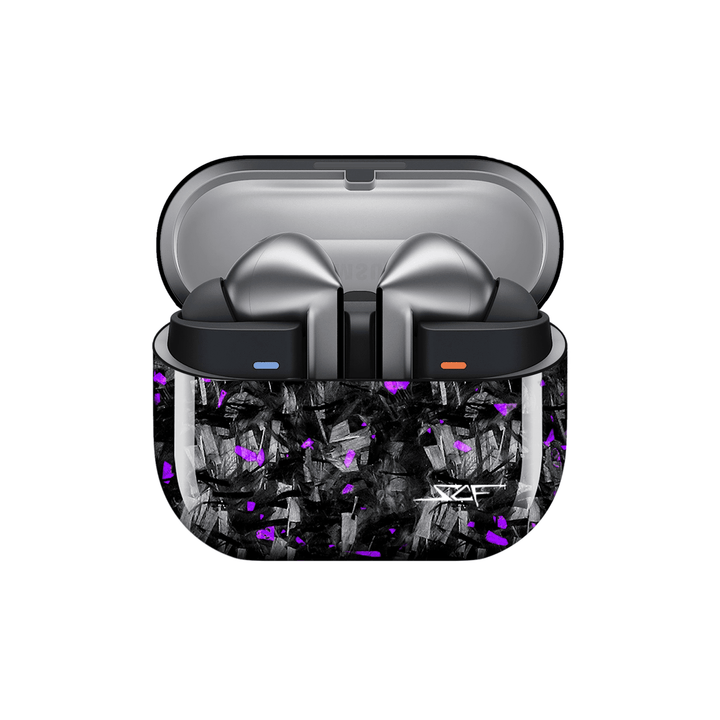 Galaxy Buds | Purple Flake Forged Carbon Fiber Case