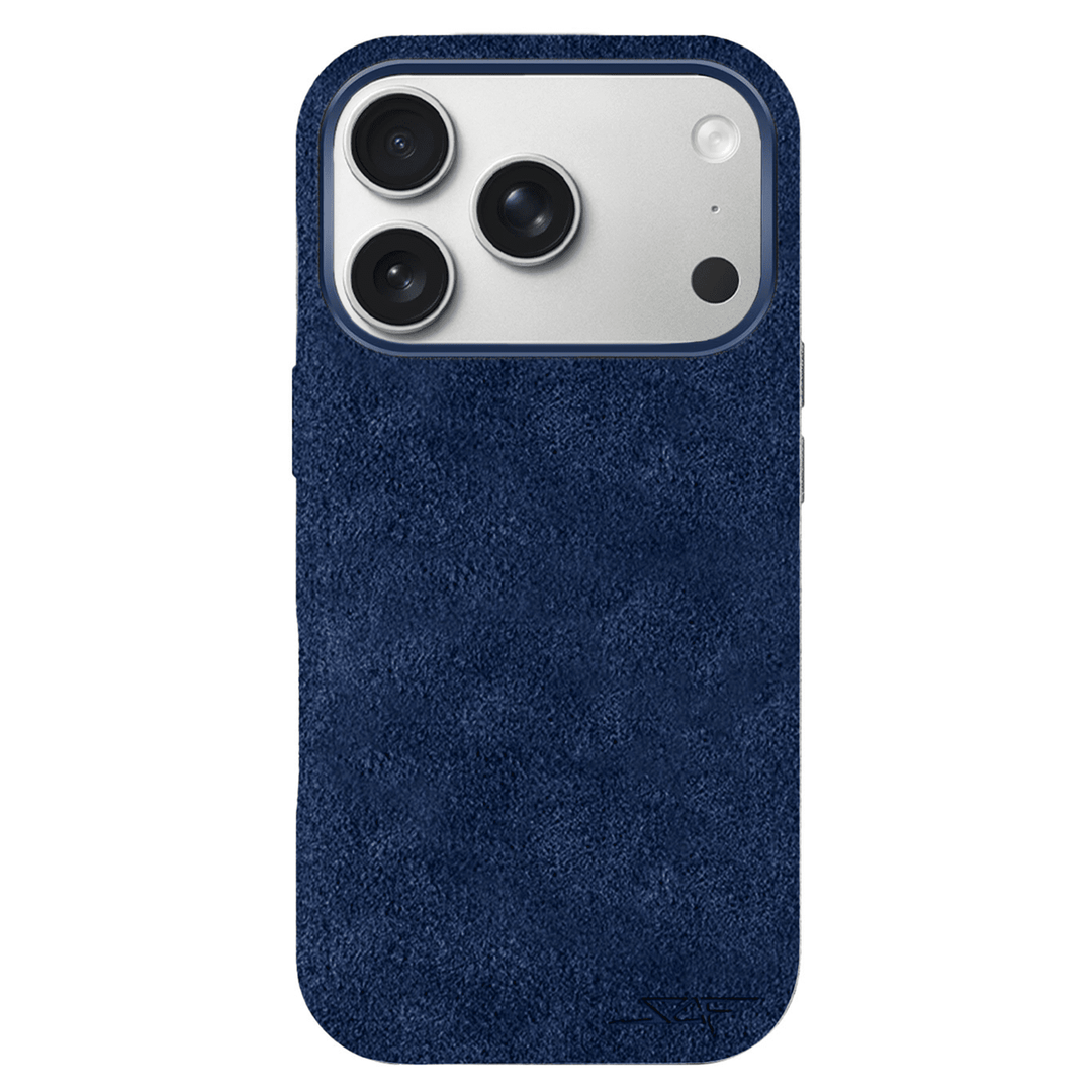 iPhone | Blue Alcantara Case | GHOST Series