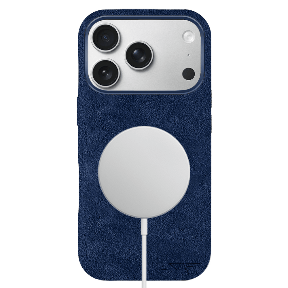 iPhone | Blue Alcantara Case | GHOST Series