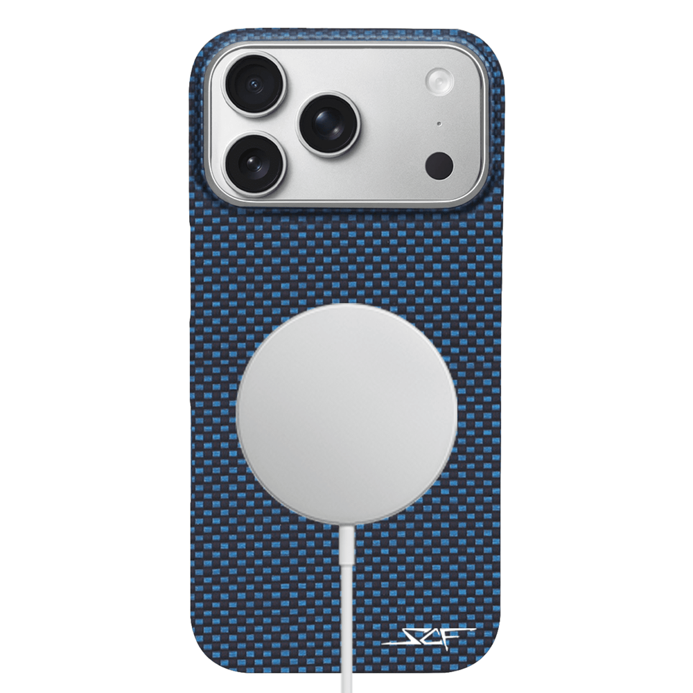iPhone | Blue Aramid Fiber Case | GHOST Series