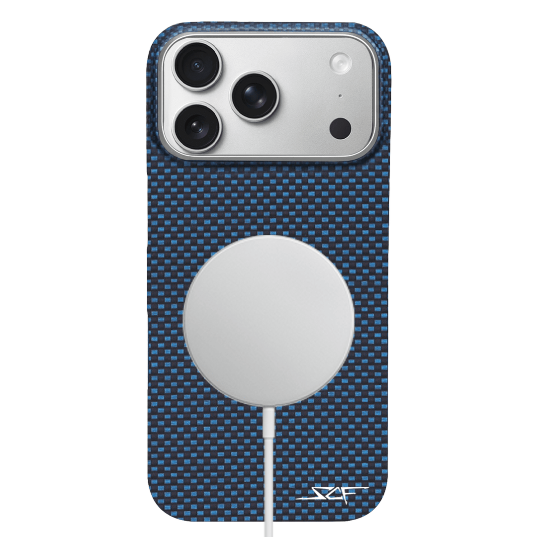 iPhone | Blue Aramid Fiber Case | GHOST Series