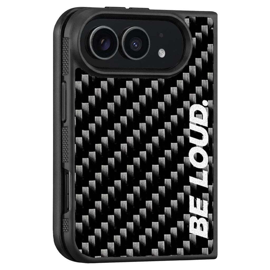 iPhone Hülle aus echter Carbonfaser BE LOUD. x SCF