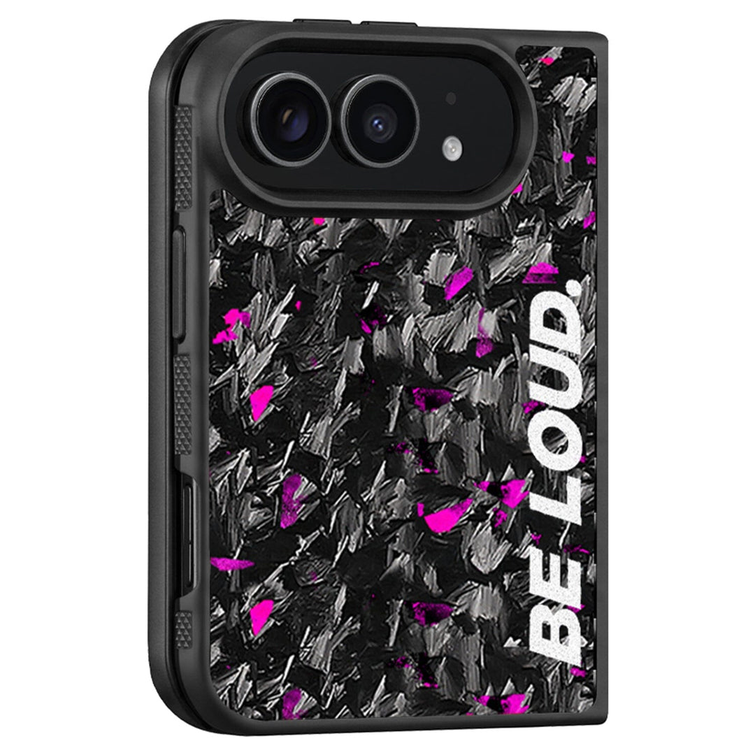iPhone | Flake Forged Carbon Fiber Case | BE LOUD. x SCF