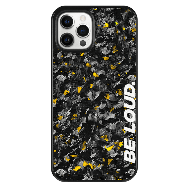 iPhone | Flake Forged Carbon Fiber Case | BE LOUD. x SCF