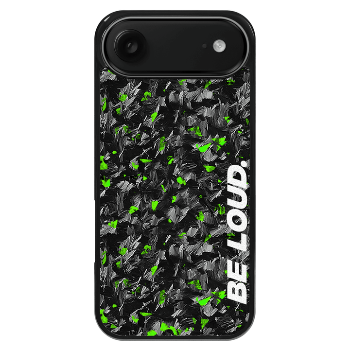 iPhone | Flake Forged Carbon Fiber Case | BE LOUD. x SCF