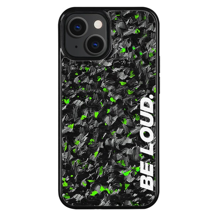 iPhone | Flake Forged Carbon Fiber Case | BE LOUD. x SCF