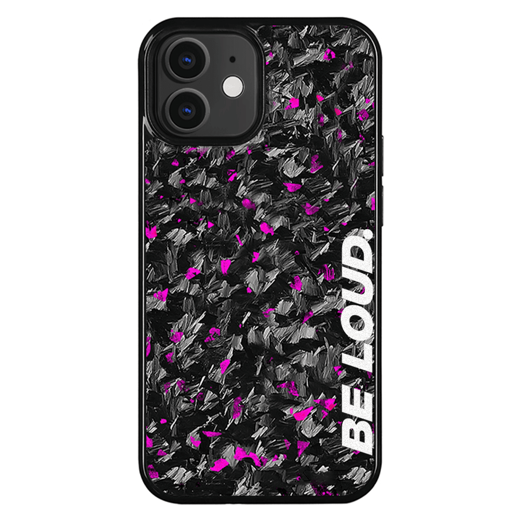 iPhone | Flake Forged Carbon Fiber Case | BE LOUD. x SCF