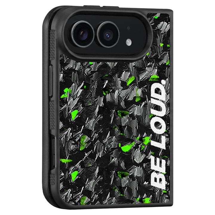 iPhone | Flake Forged Carbon Fiber Case | BE LOUD. x SCF