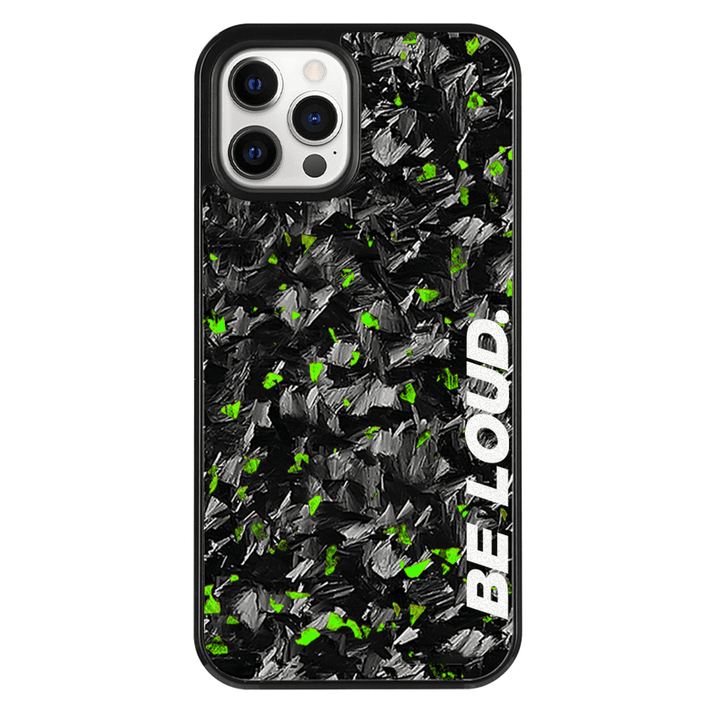 iPhone | Flake Forged Carbon Fiber Case | BE LOUD. x SCF