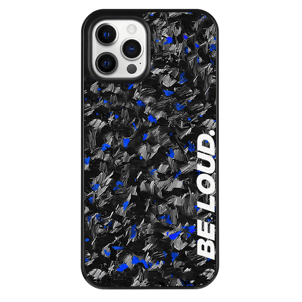 iPhone | Flake Forged Carbon Fiber Case | BE LOUD. x SCF