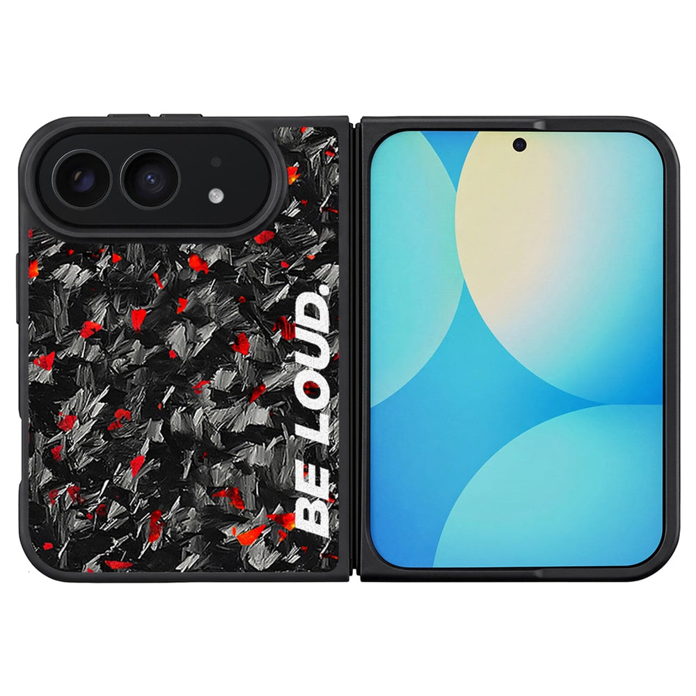 iPhone | Flake Forged Carbon Fiber Case | BE LOUD. x SCF