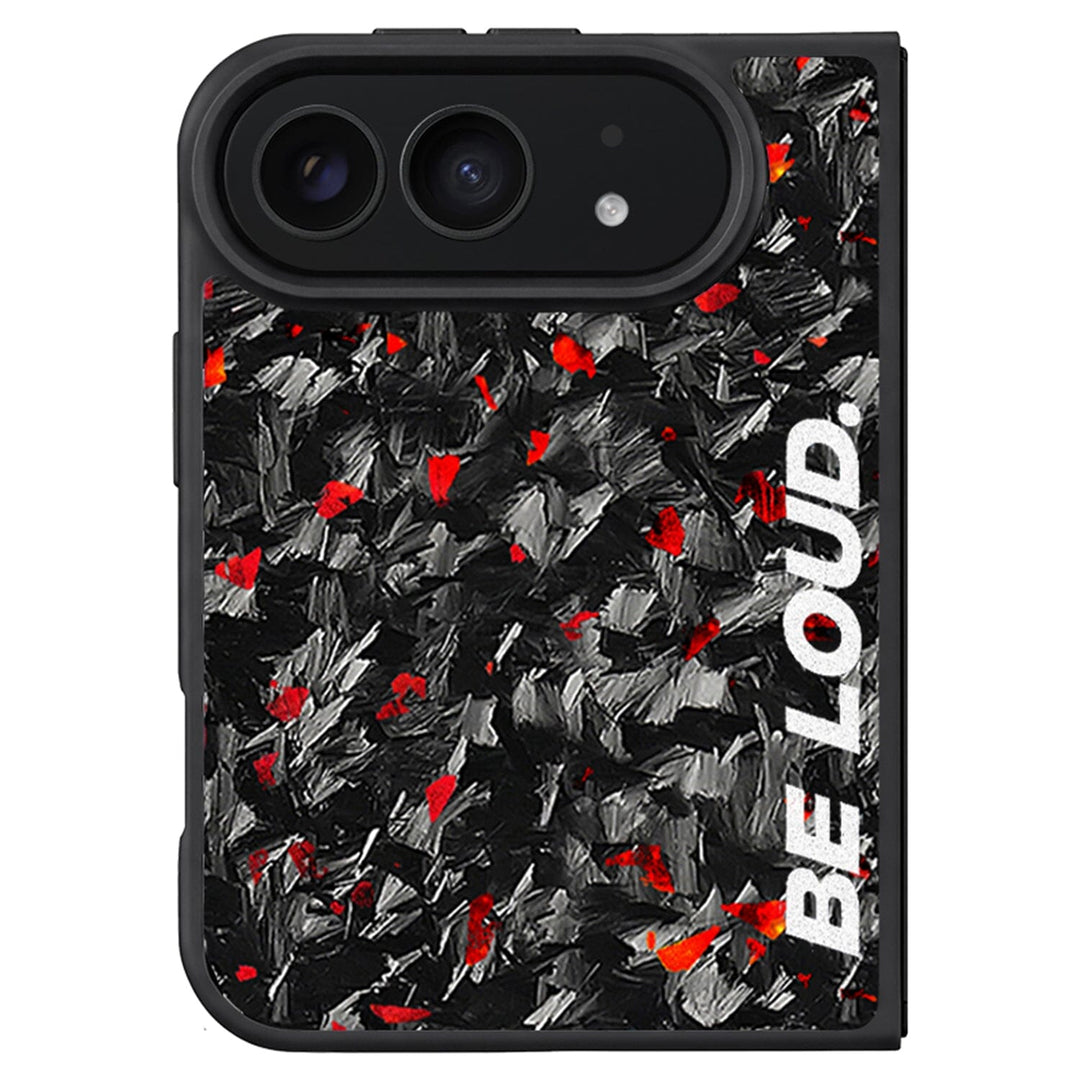 iPhone | Flake Forged Carbon Fiber Case | BE LOUD. x SCF