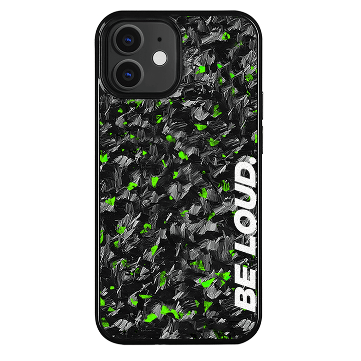 iPhone | Flake Forged Carbon Fiber Case | BE LOUD. x SCF