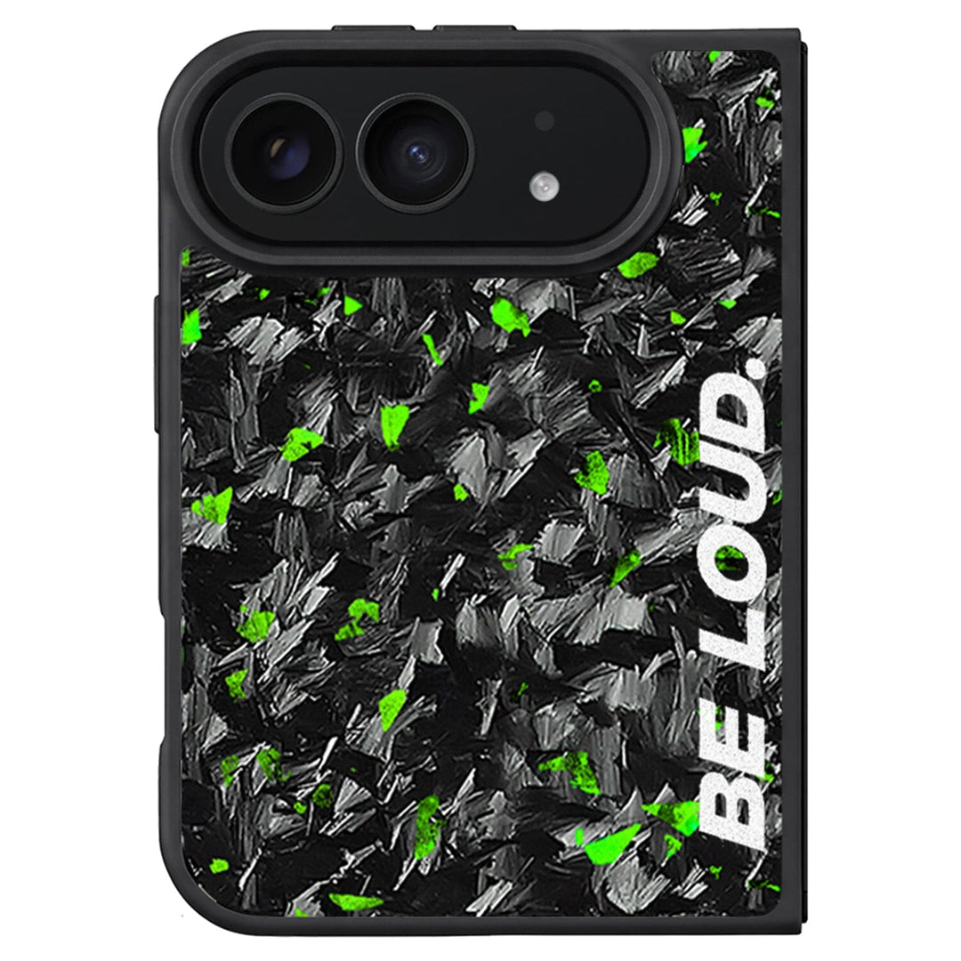 iPhone | Flake Forged Carbon Fiber Case | BE LOUD. x SCF