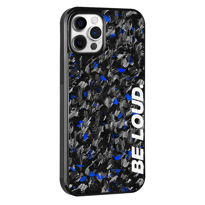 iPhone | Flake Forged Carbon Fiber Case | BE LOUD. x SCF