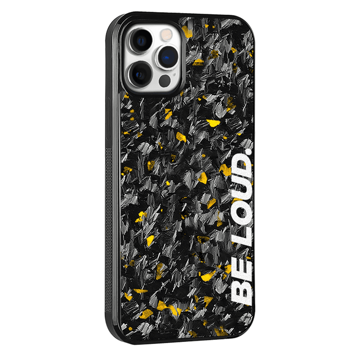 iPhone | Flake Forged Carbon Fiber Case | BE LOUD. x SCF