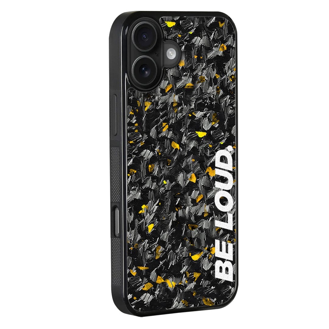 iPhone | Flake Forged Carbon Fiber Case | BE LOUD. x SCF