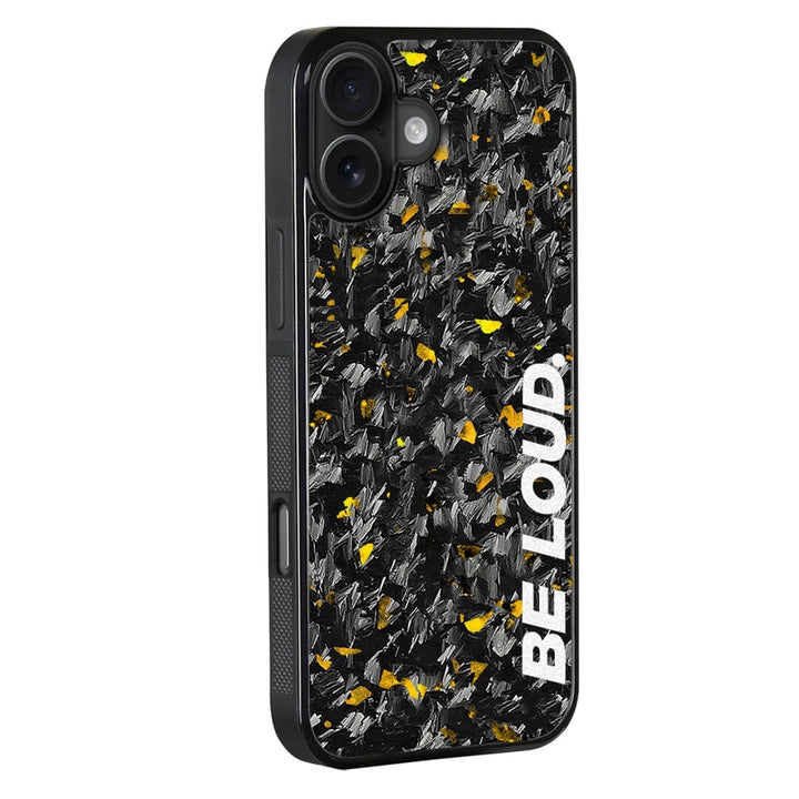 iPhone | Flake Forged Carbon Fiber Case | BE LOUD. x SCF