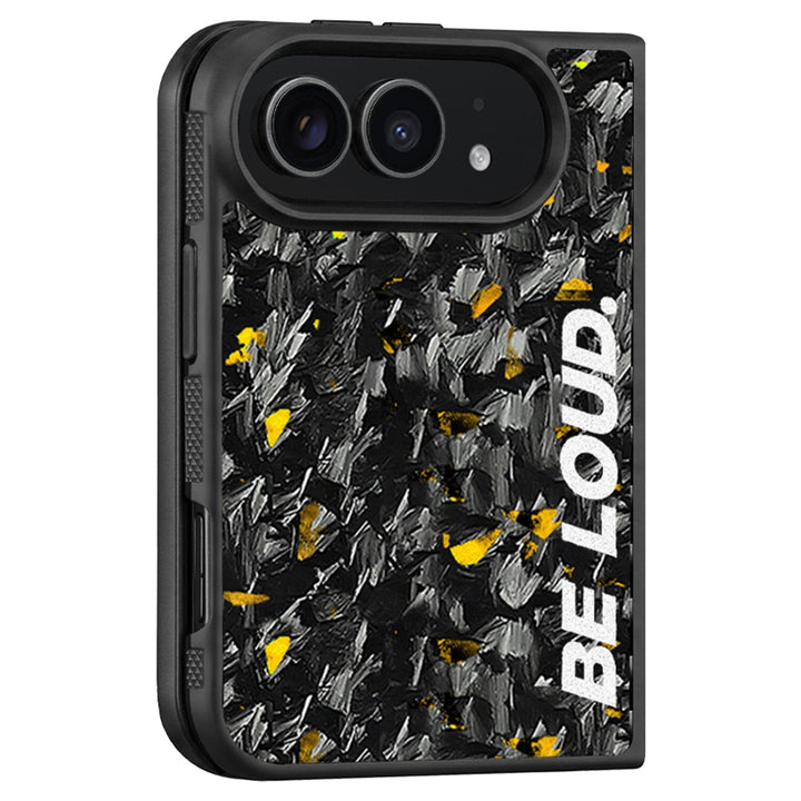 iPhone | Flake Forged Carbon Fiber Case | BE LOUD. x SCF