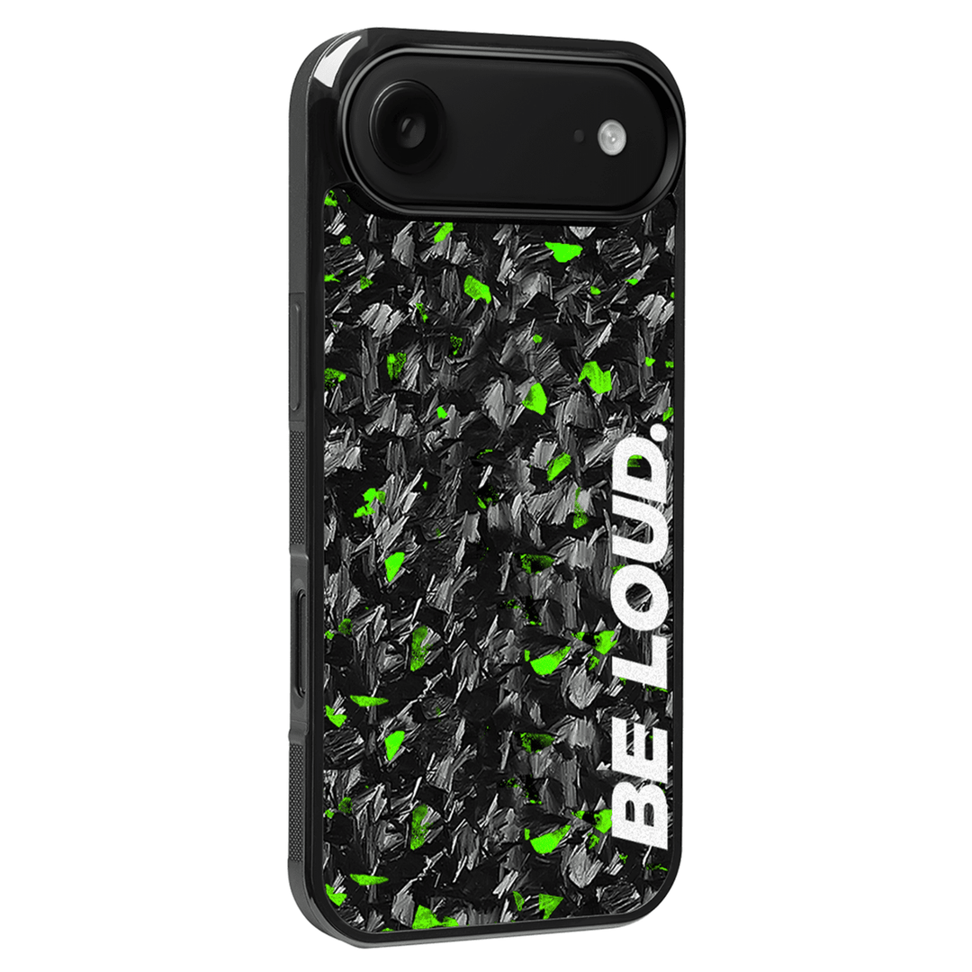 iPhone | Flake Forged Carbon Fiber Case | BE LOUD. x SCF
