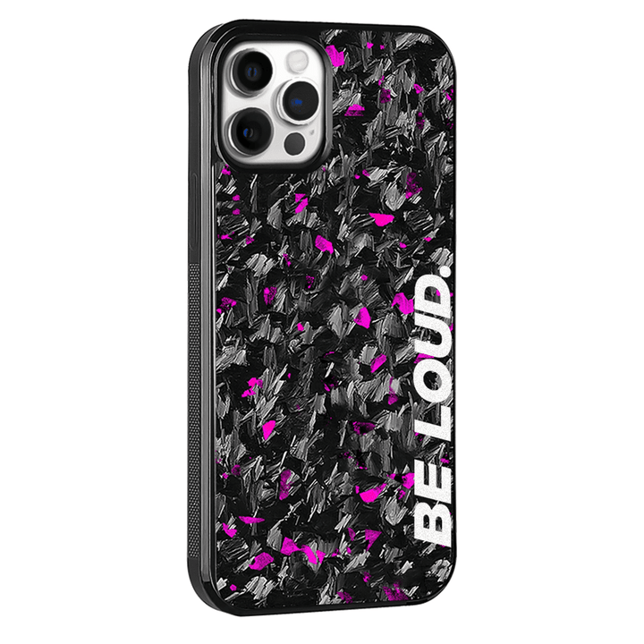 iPhone | Flake Forged Carbon Fiber Case | BE LOUD. x SCF