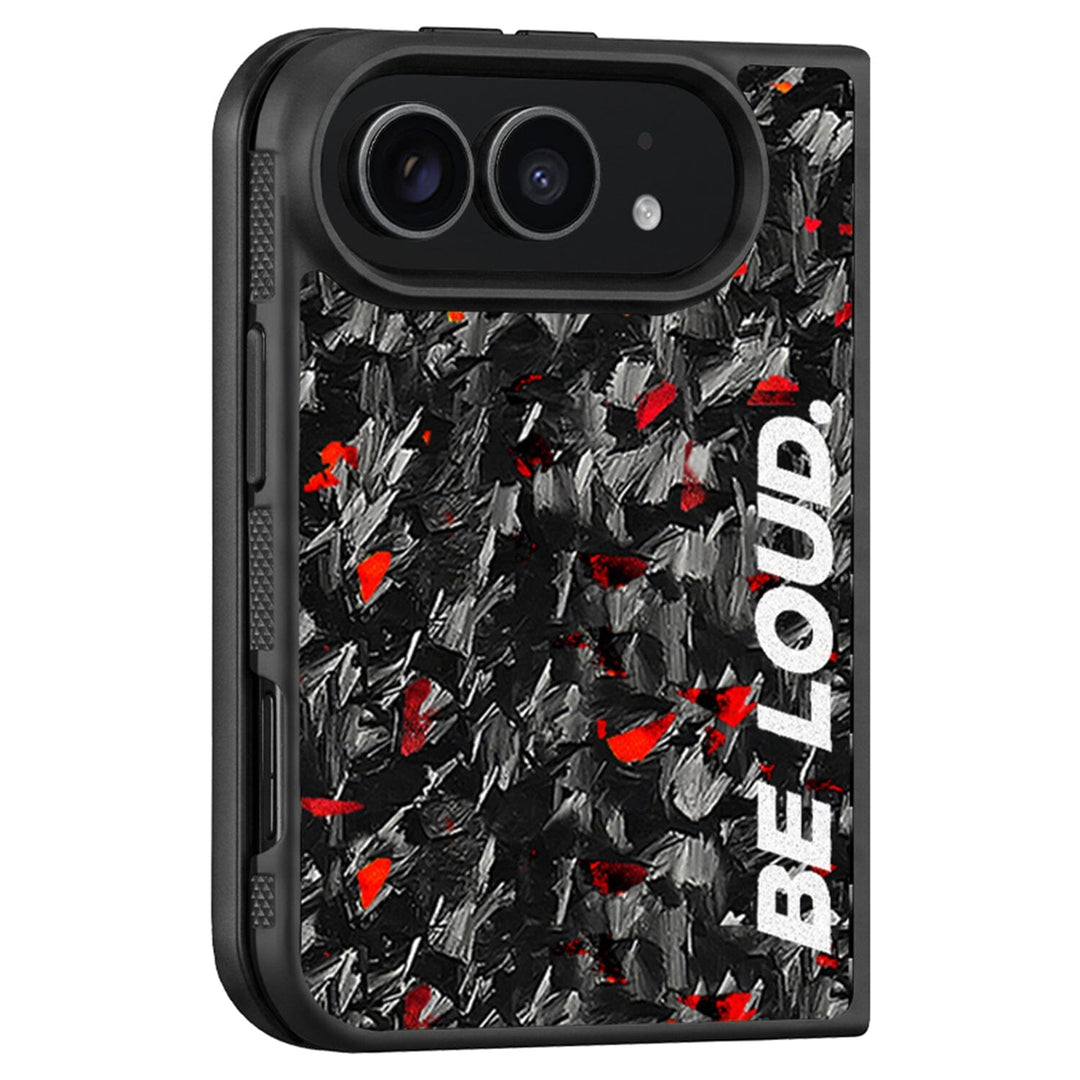 iPhone | Flake Forged Carbon Fiber Case | BE LOUD. x SCF