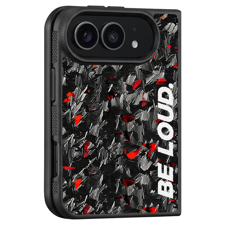 iPhone | Flake Forged Carbon Fiber Case | BE LOUD. x SCF