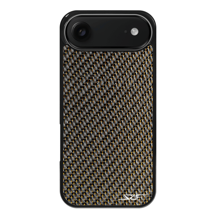 iPhone | Gold Lace Real Carbon Fiber Phone Case | CLASSIC Series