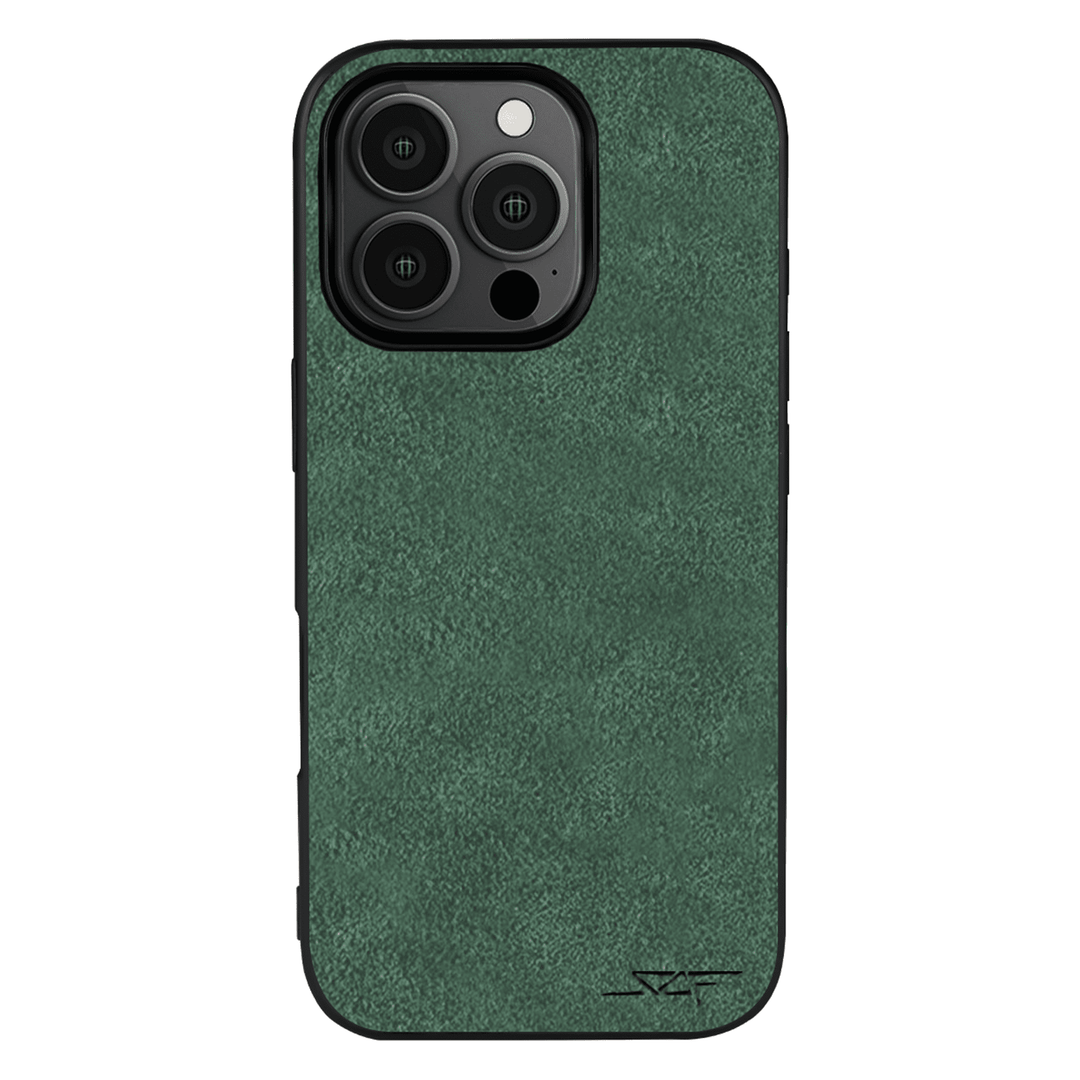 iPhone | Green Alcantara Case | CLASSIC Series