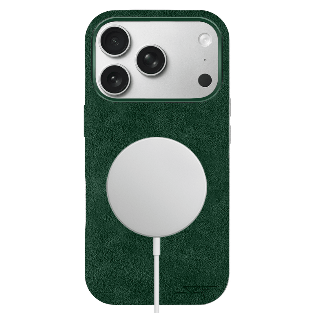 iPhone | Green Alcantara Case | GHOST Series