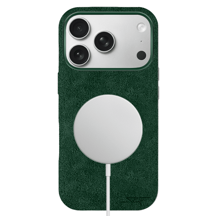 iPhone | Green Alcantara Case | GHOST Series