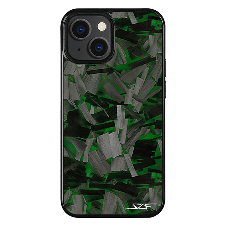iPhone | Green Lava Forged Carbon Fiber Phone Case | CLASSIC Series
