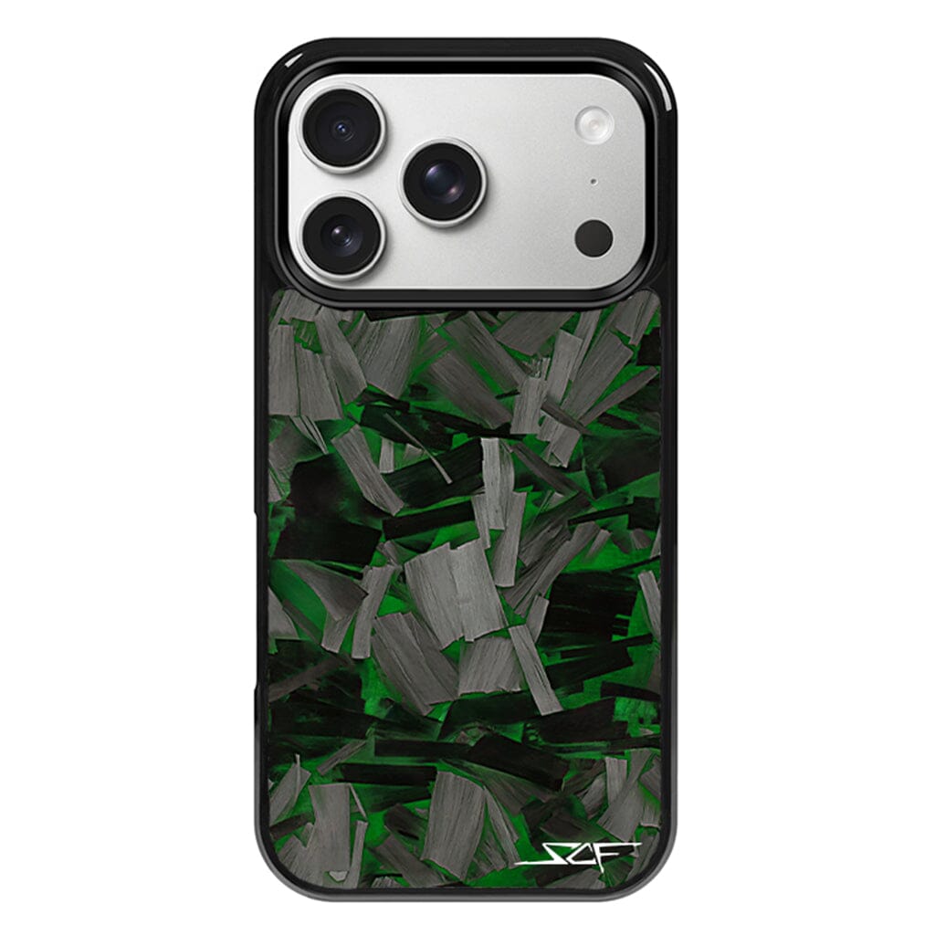 iPhone | Green Lava Forged Carbon Fiber Phone Case | CLASSIC Series