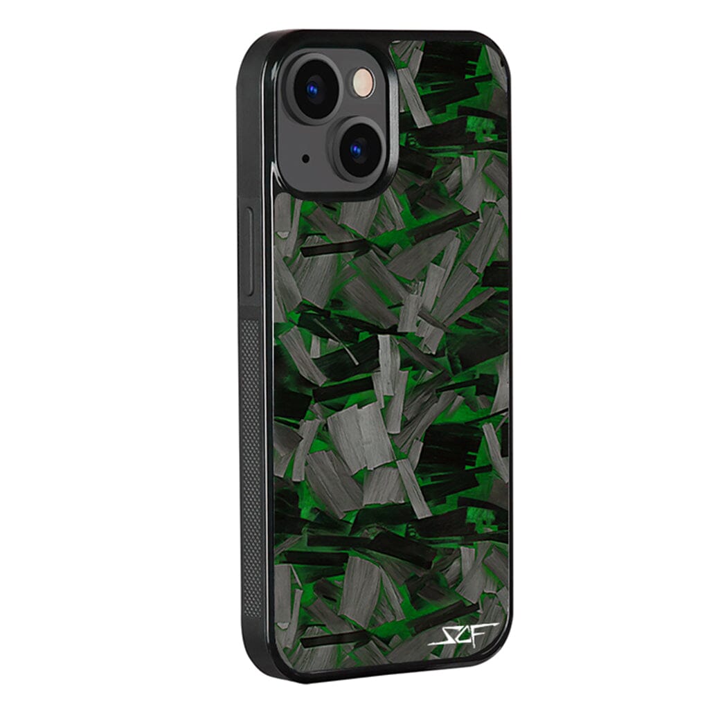 iPhone | Green Lava Forged Carbon Fiber Phone Case | CLASSIC Series