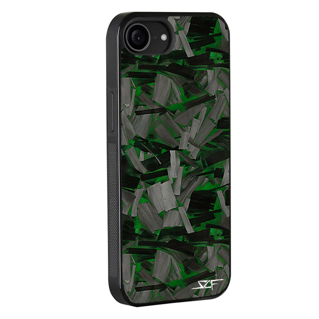 iPhone | Green Lava Forged Carbon Fiber Phone Case | CLASSIC Series